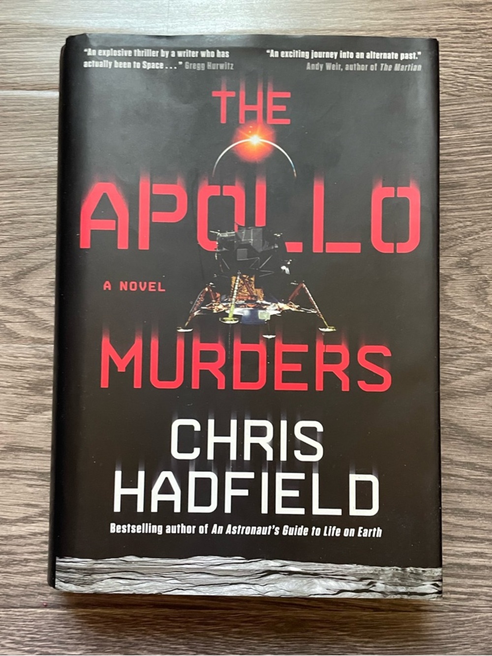 Book: The Apollo Murders by Chris Hadfield